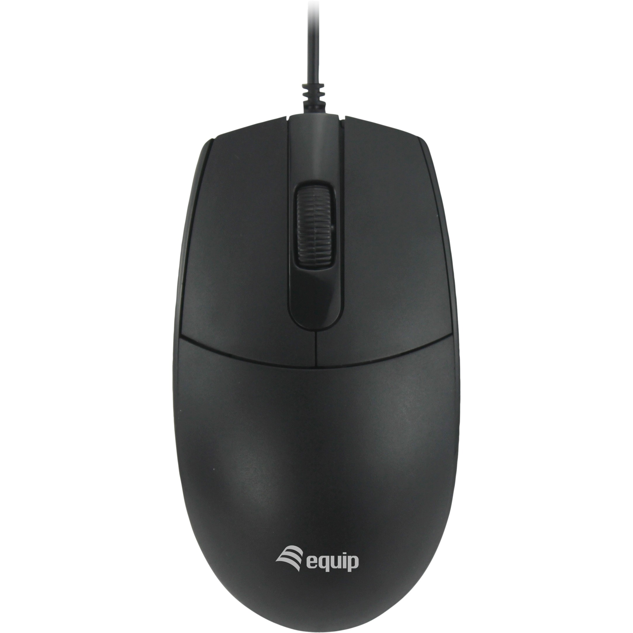 Equip Optische Maus USB-A Silent Rechts-Linkshänder 1.5m sw