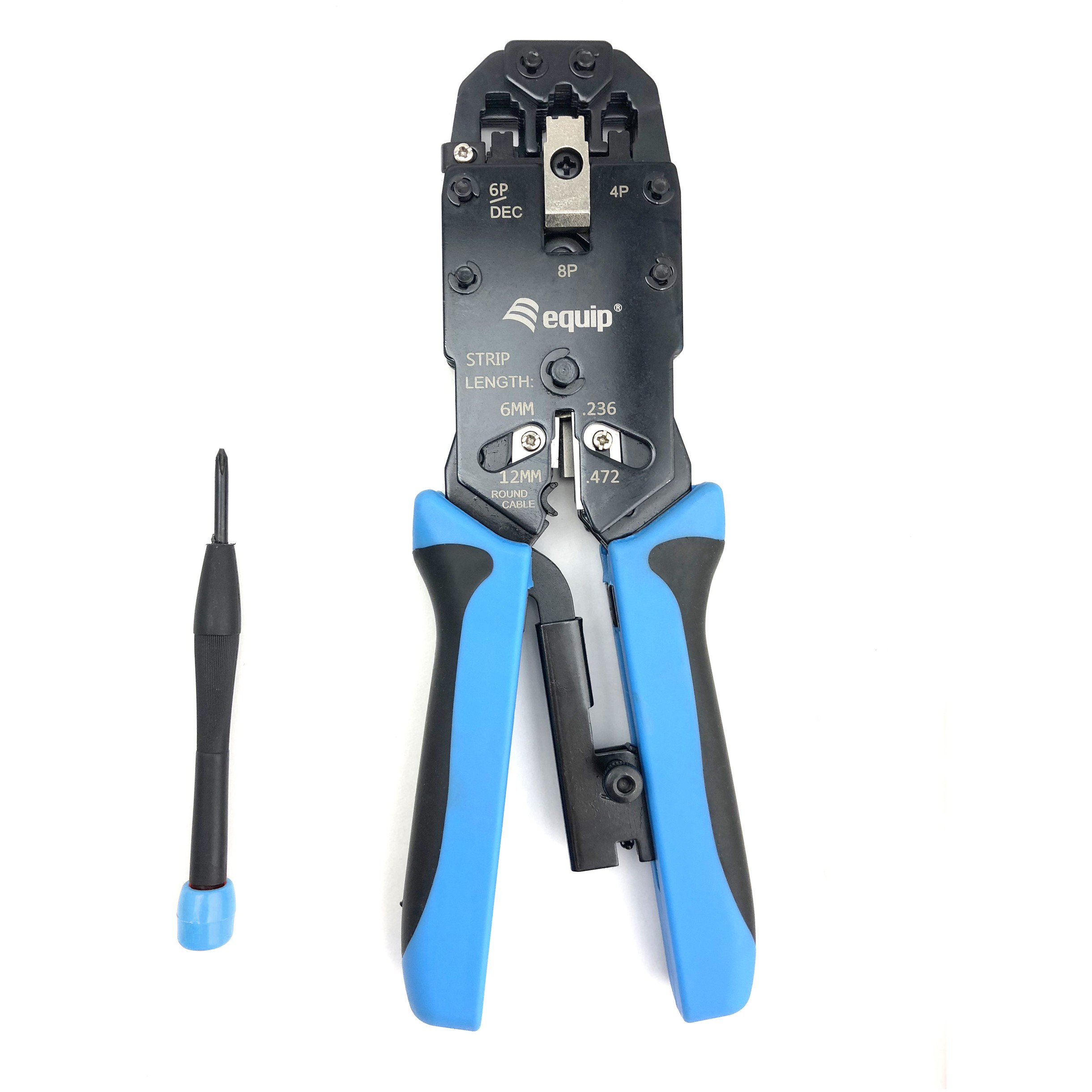 Equip Werkzeug Krimpzange RJ45 8P8C Profi 4P/2C 4P/4C 6P/4C