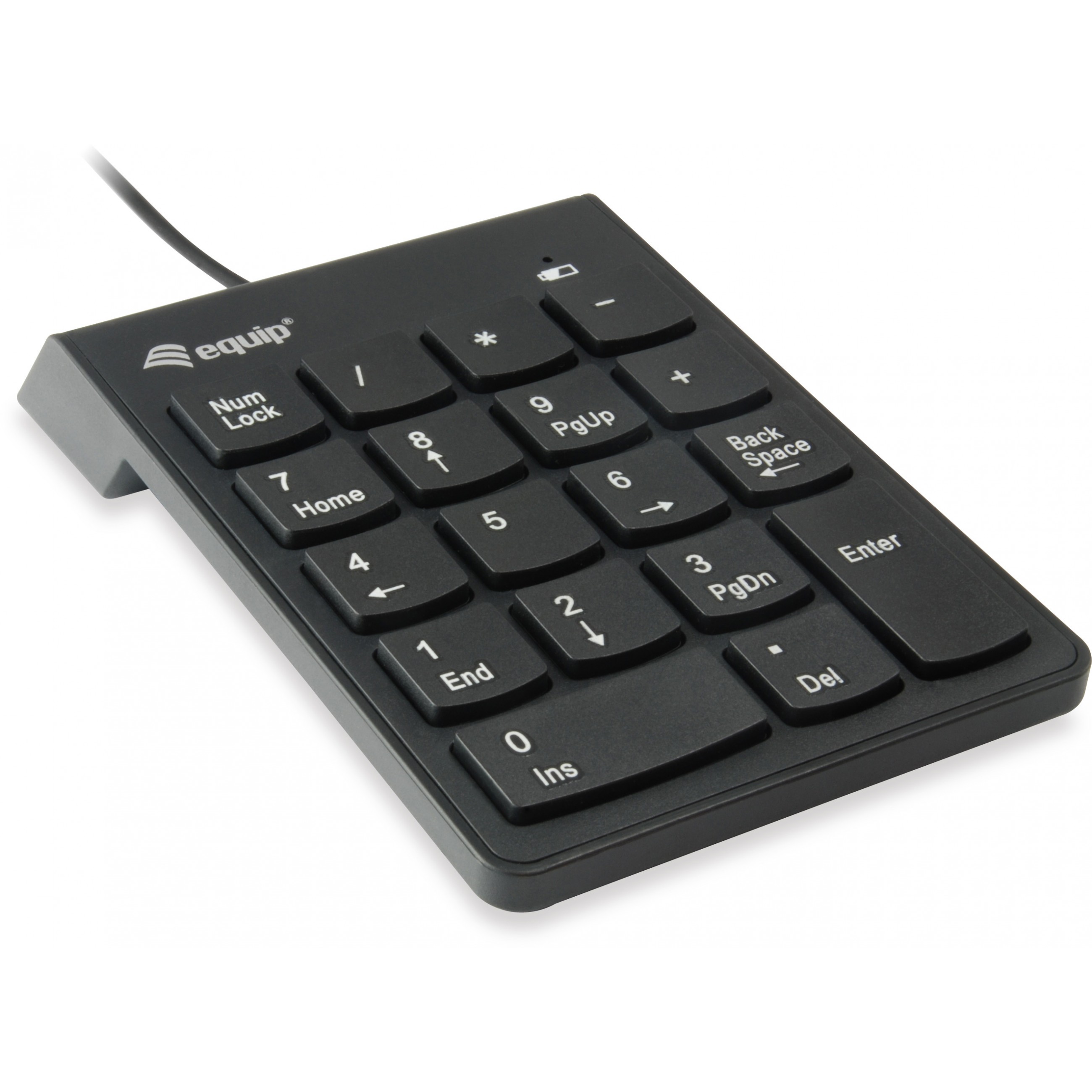 Equip Kabelgebundene USB Nummernblock schwarz