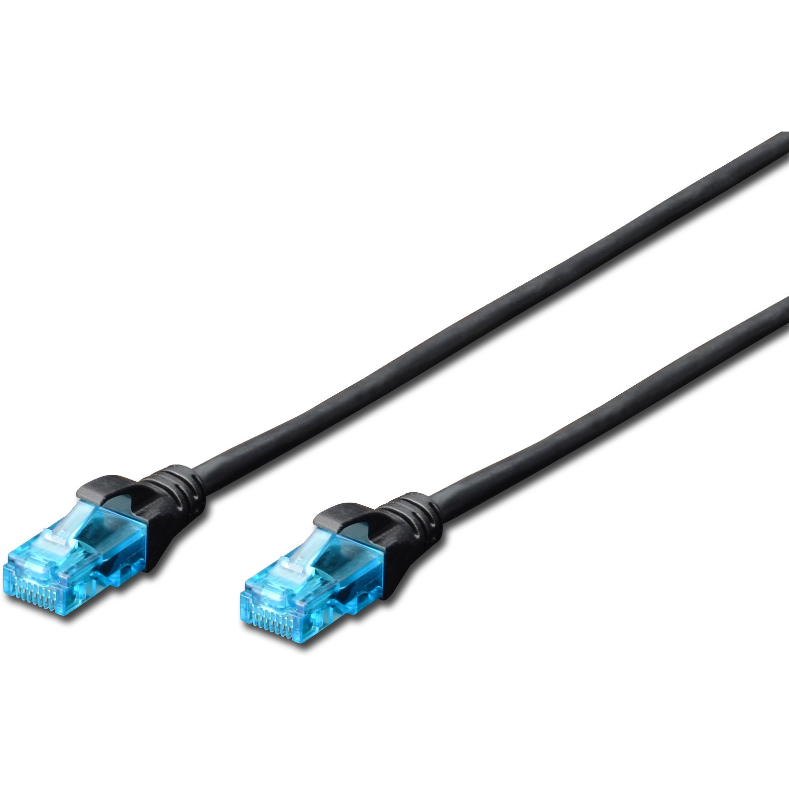 DIGITUS CAT 5e U/UTP Patchkabel. 10m. blau