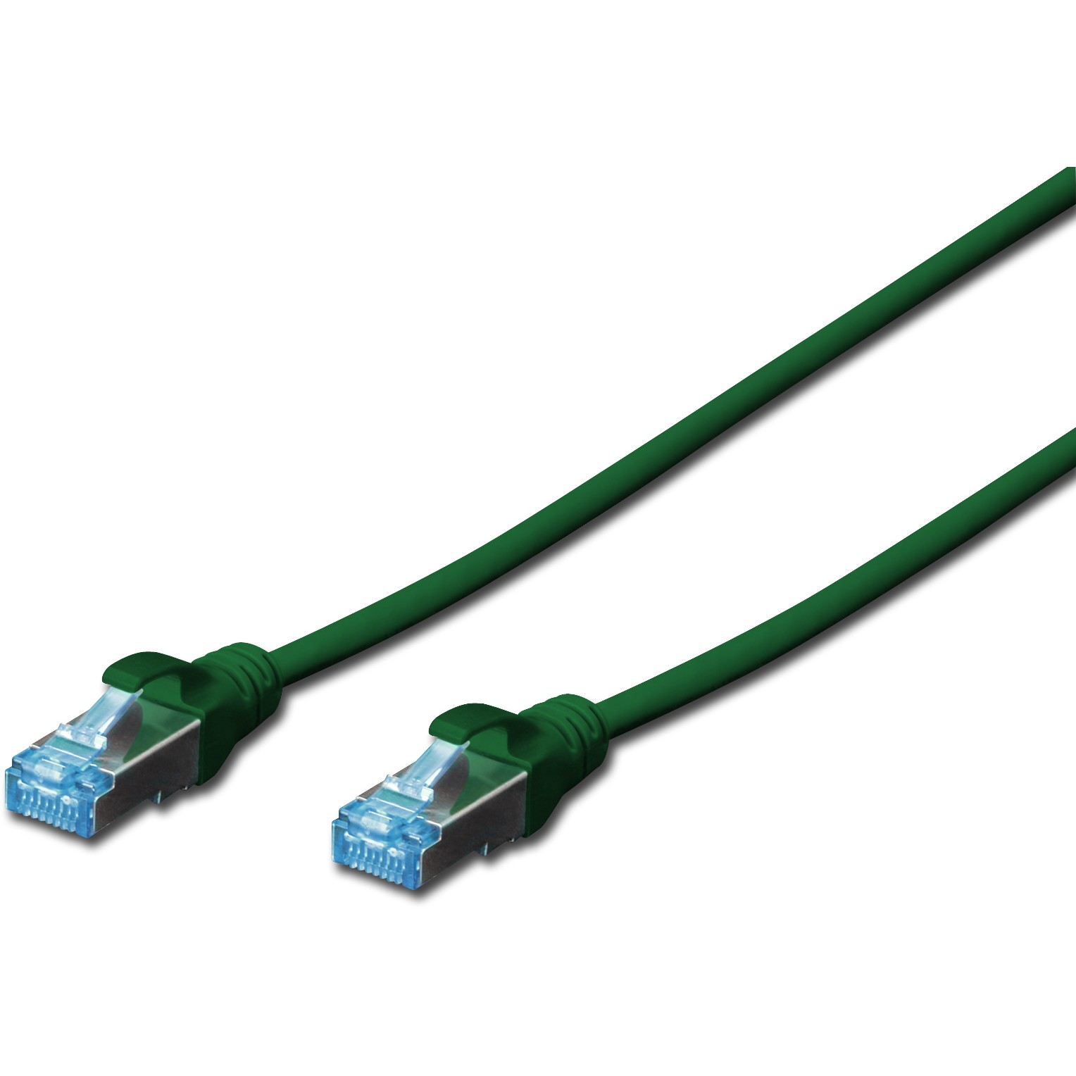 DIGITUS Patchkabel RJ45 SF/UTP Cat5e 0.50m grün Polybeutel