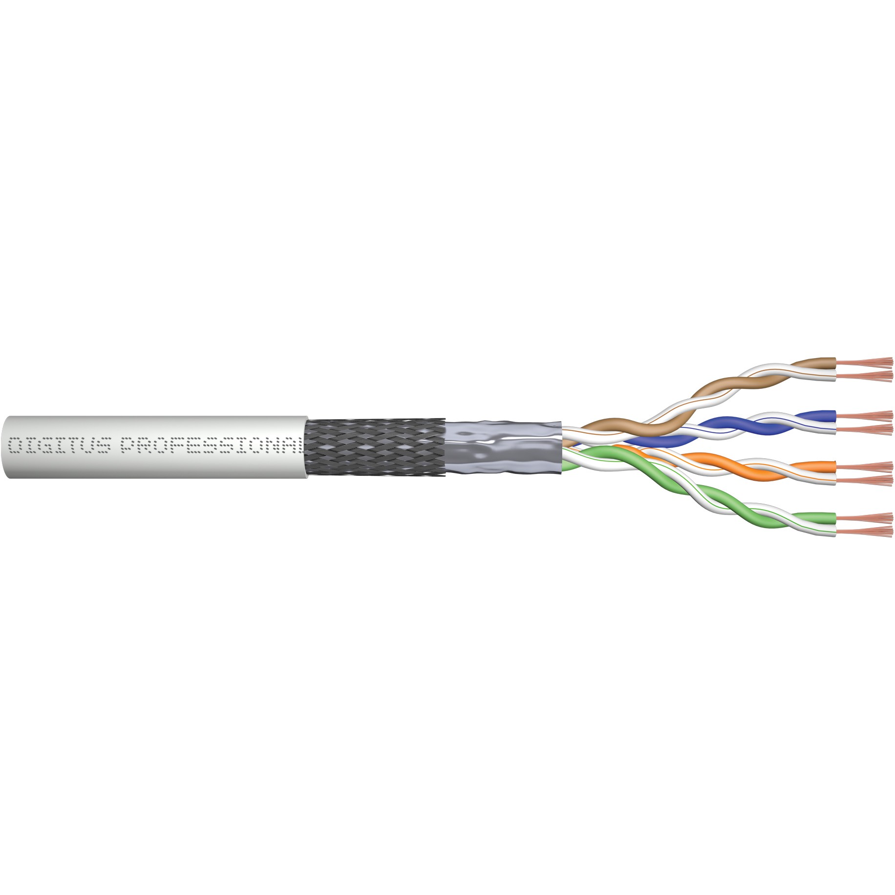 DIGITUS CAT 5e SF/UTP Twisted Pair Roh-Patchkabel.305m.grau