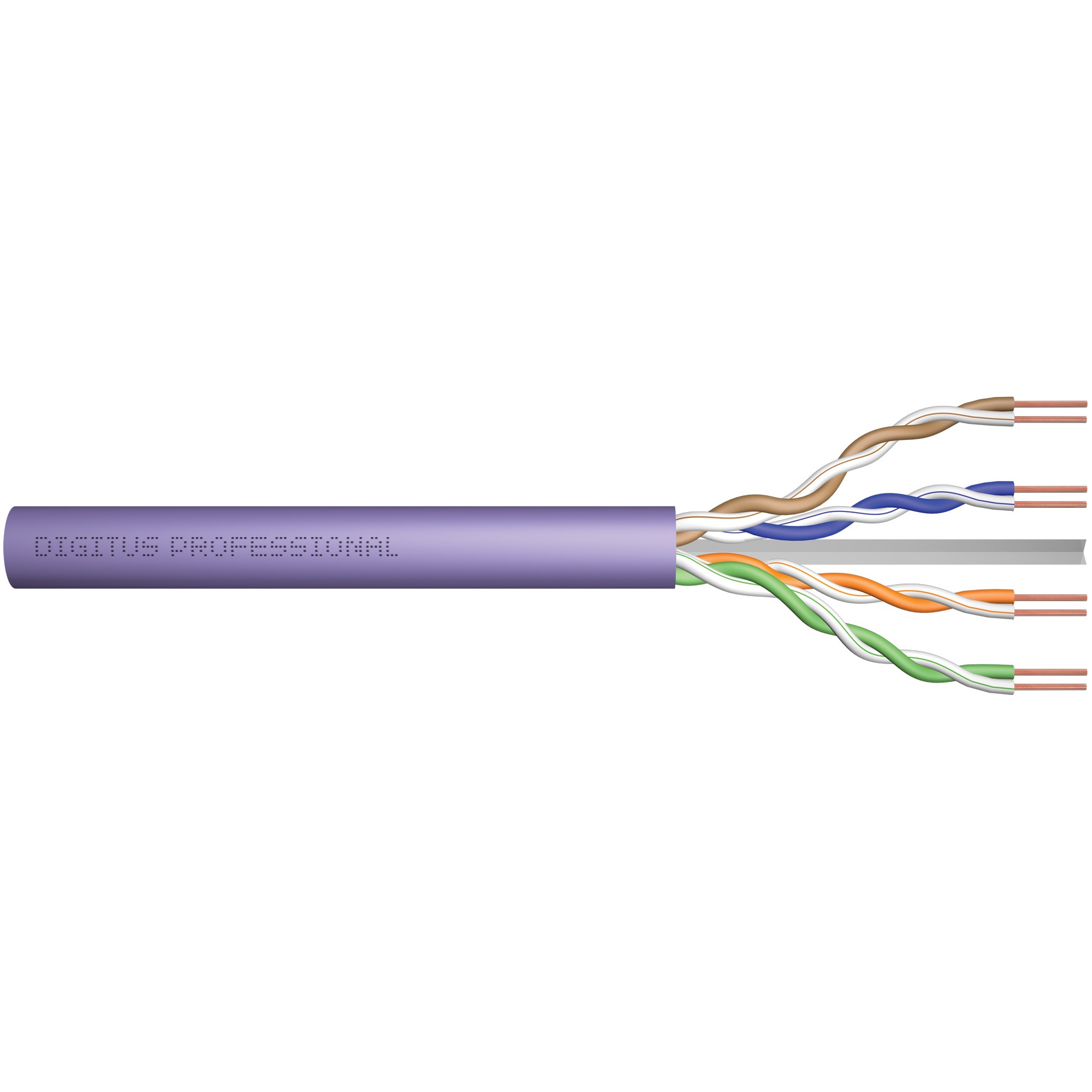 DIGITUS CAT.6A U/UTP Verlegekabel. Simplex 305m grau