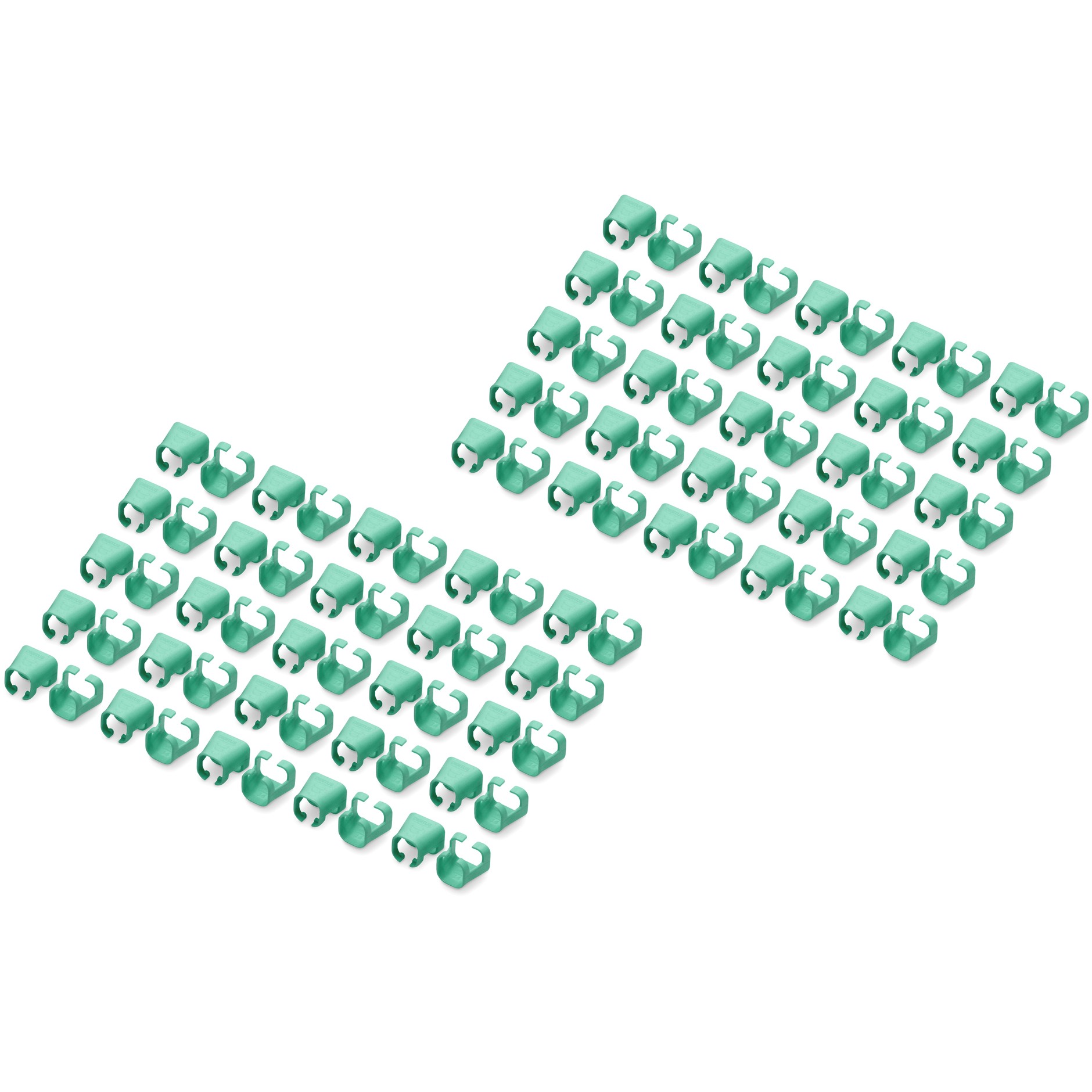 DIGITUS Farbclips für Patchkabel RJ45 100 Stück grün