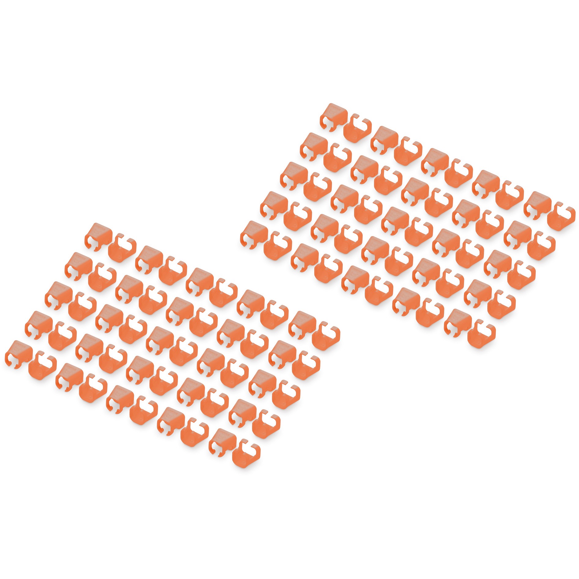 DIGITUS Farbclips für Patchkabel 100Stk. Orange