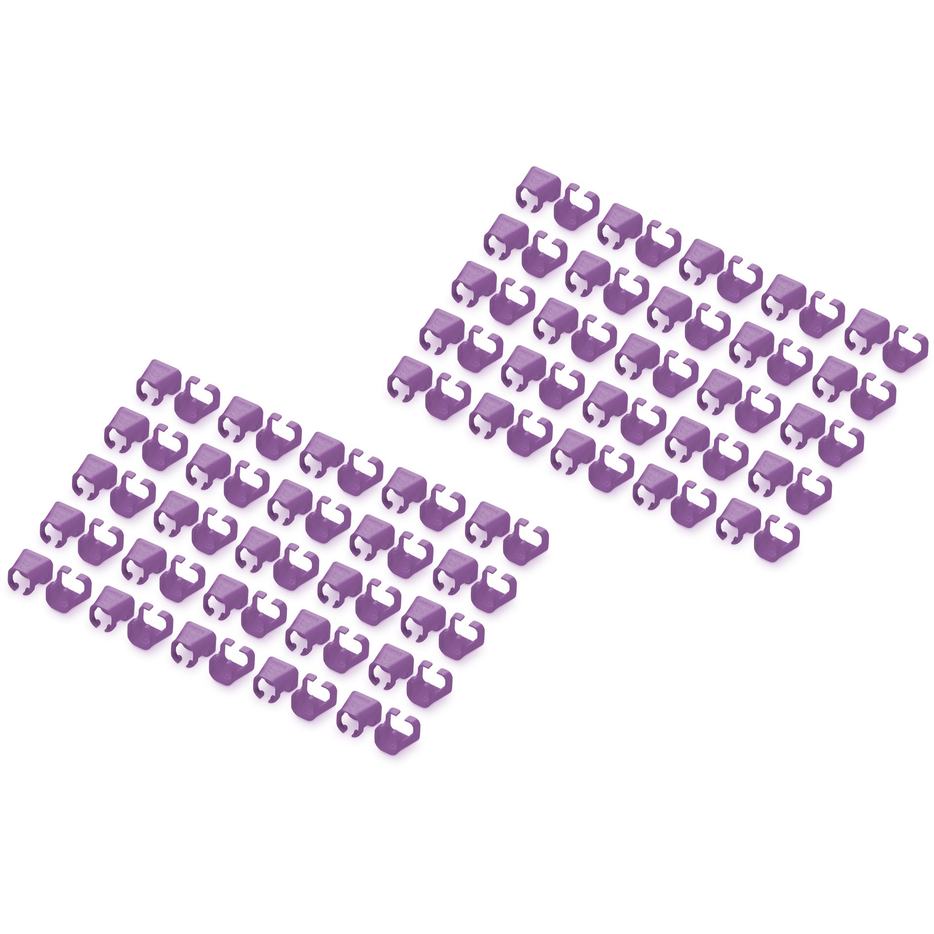 DIGITUS Farbclips für Patchkabel 100 Stk. Violett