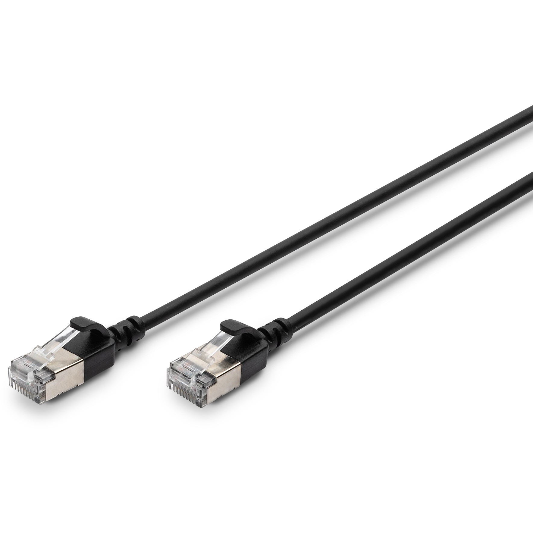 DIGITUS Patchkabel CAT 6A F/FTP Slim 1.50m schwarz