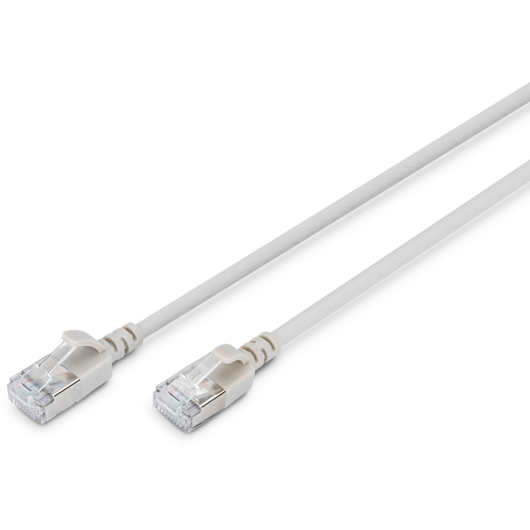 DIGITUS Patchkabel CAT 6A F/FTP Slim 1.50m grau