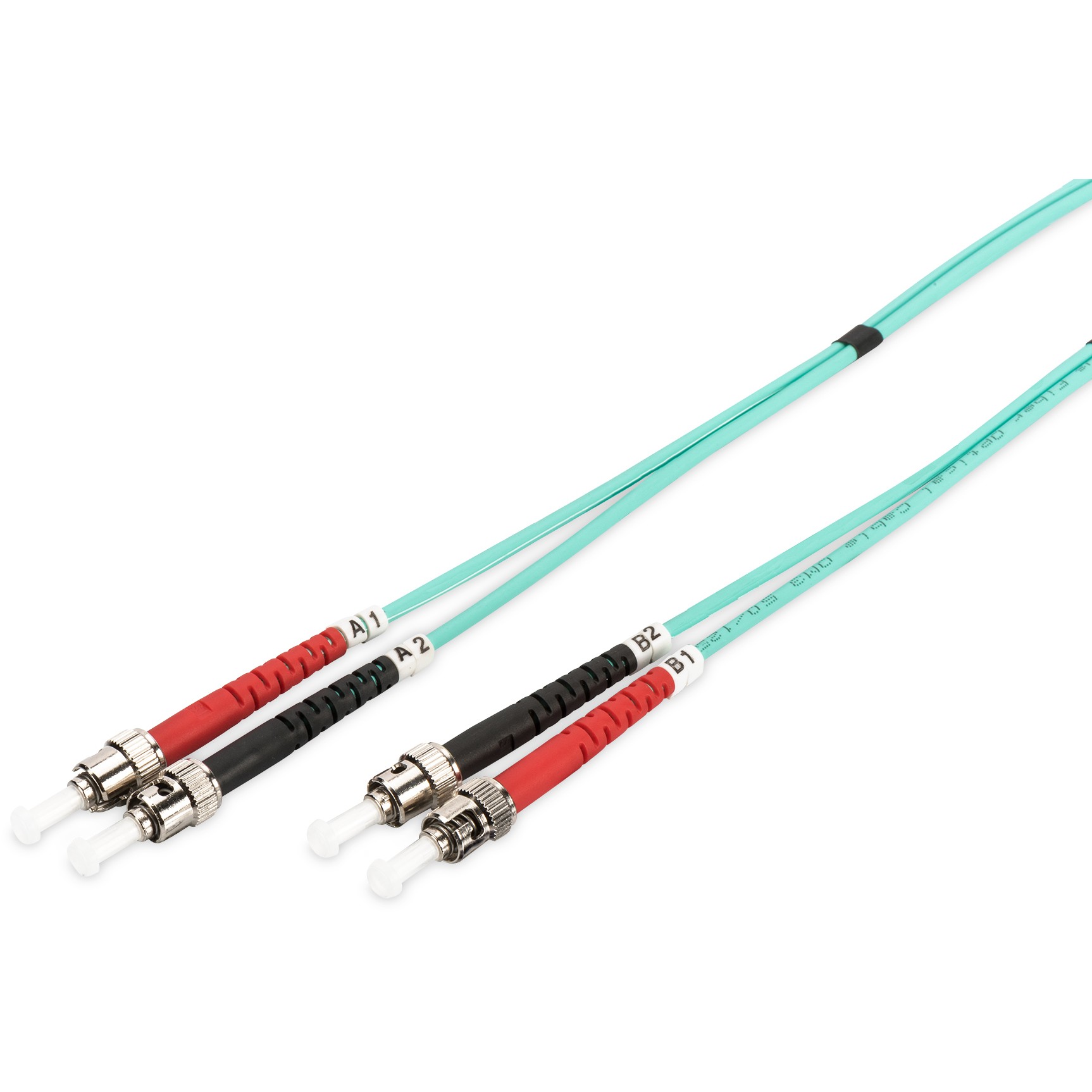 DIGITUS LWL Patchkabel ST -> ST 3.00m Multimode Duplex OM3