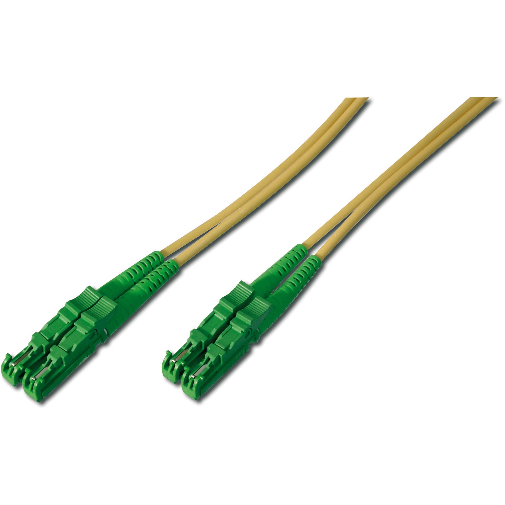DIGITUS LWL Patchkabel. E2000(8°APC) auf E2000(8°APC).1m
