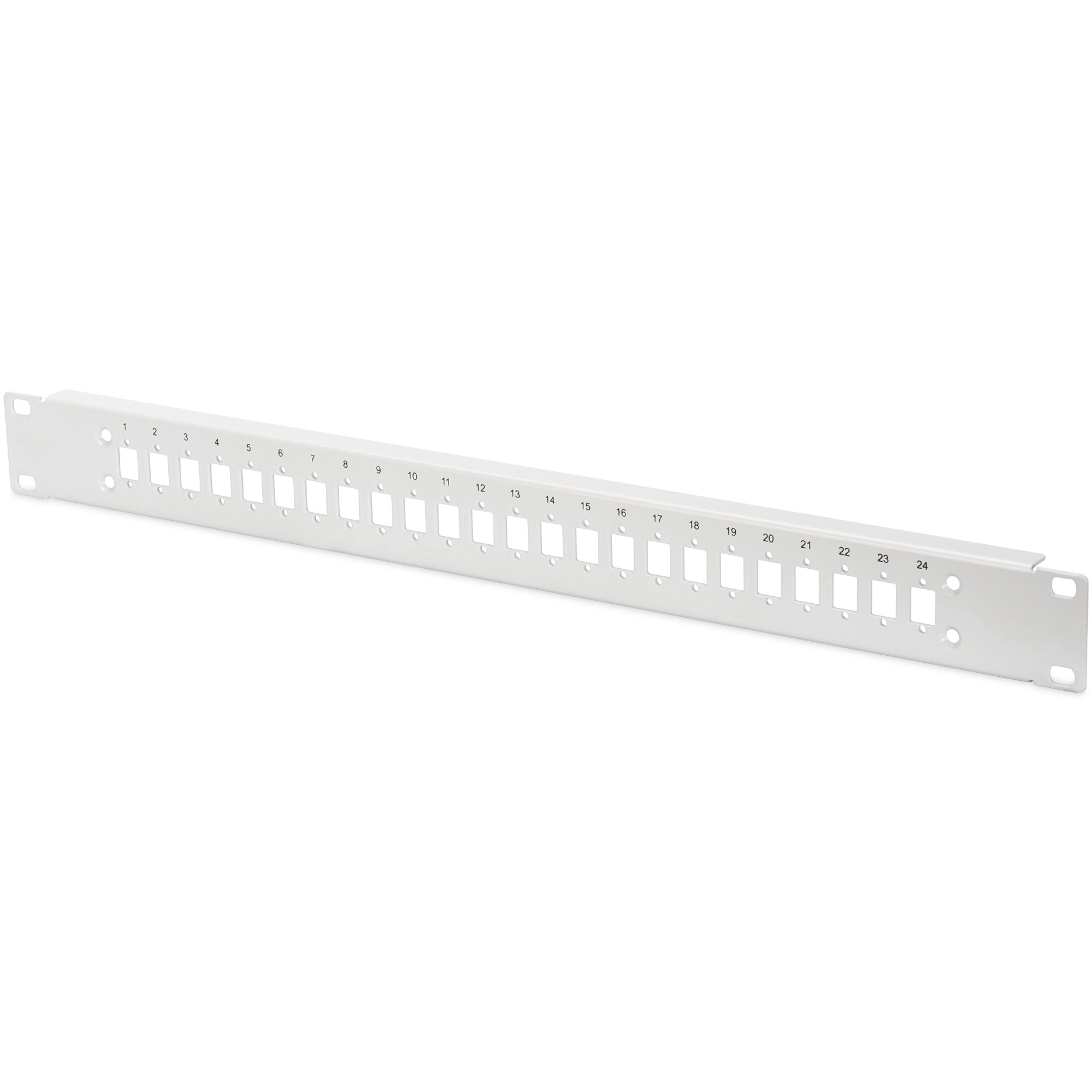 DIGITUS Stahl Frontplatte für 24 LC/DX Kupplungen