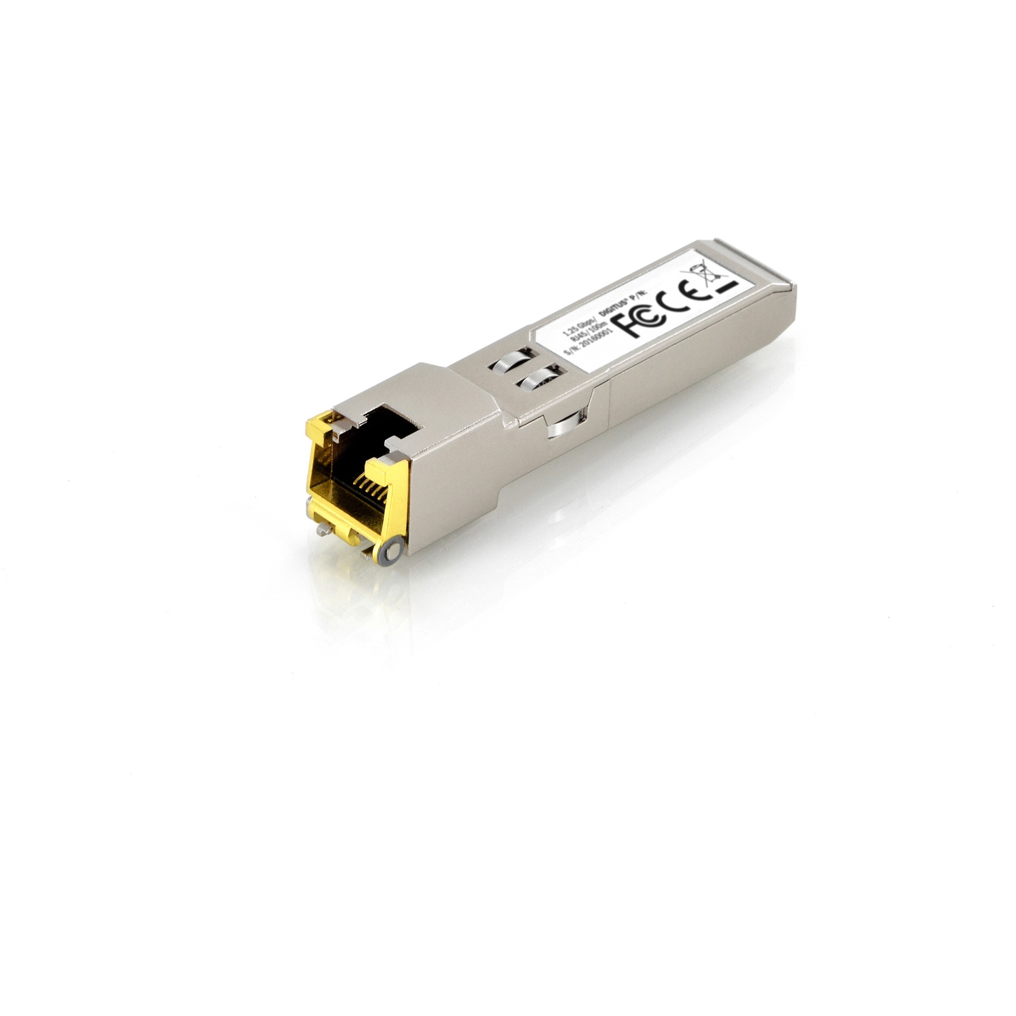 DIGITUS Mini GBIC Kupfer SFP Modul. 10 Gbps. RJ45