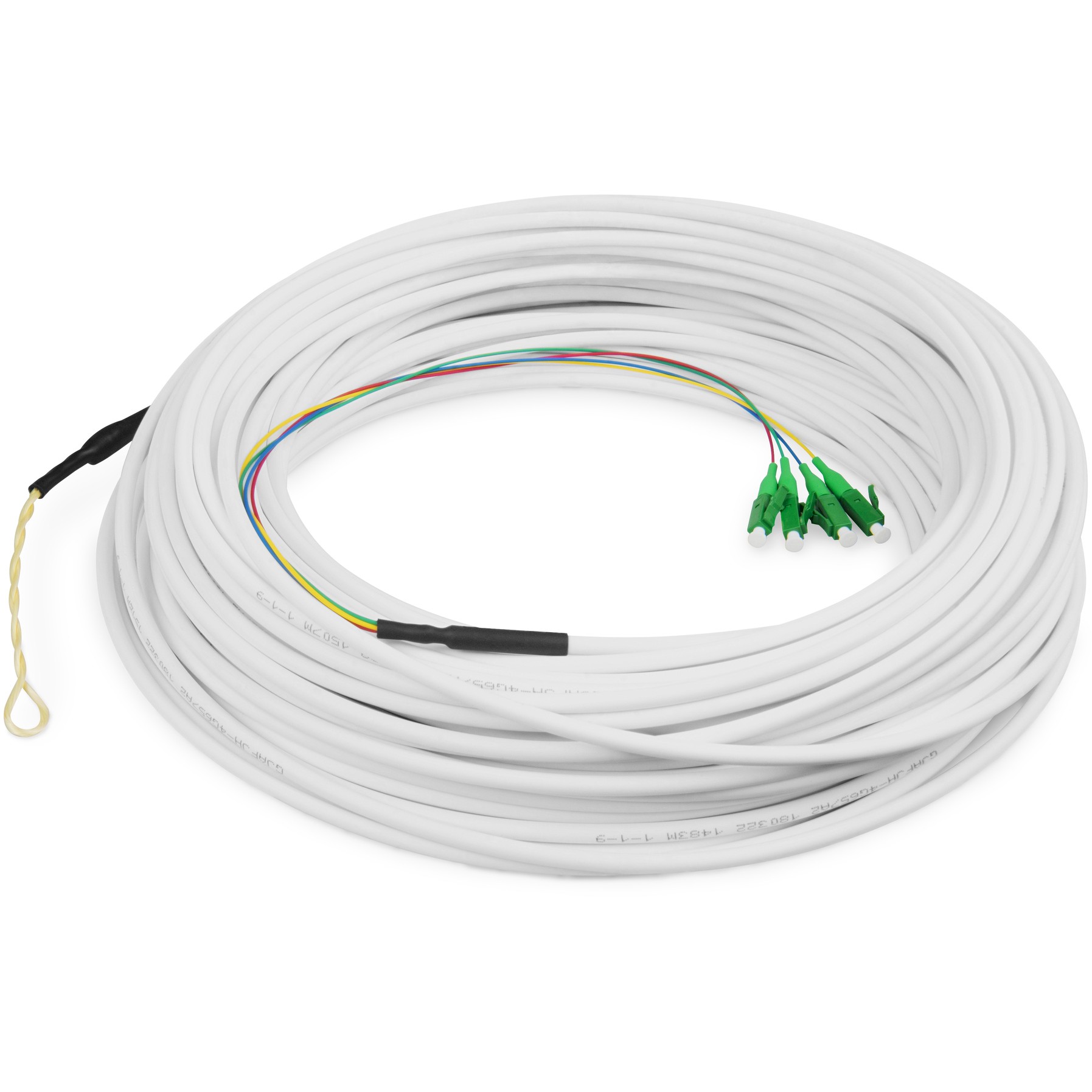 DIGITUS FTTH Drop Kabel LC/APC 30m Singlemode 4 Fasern OS2
