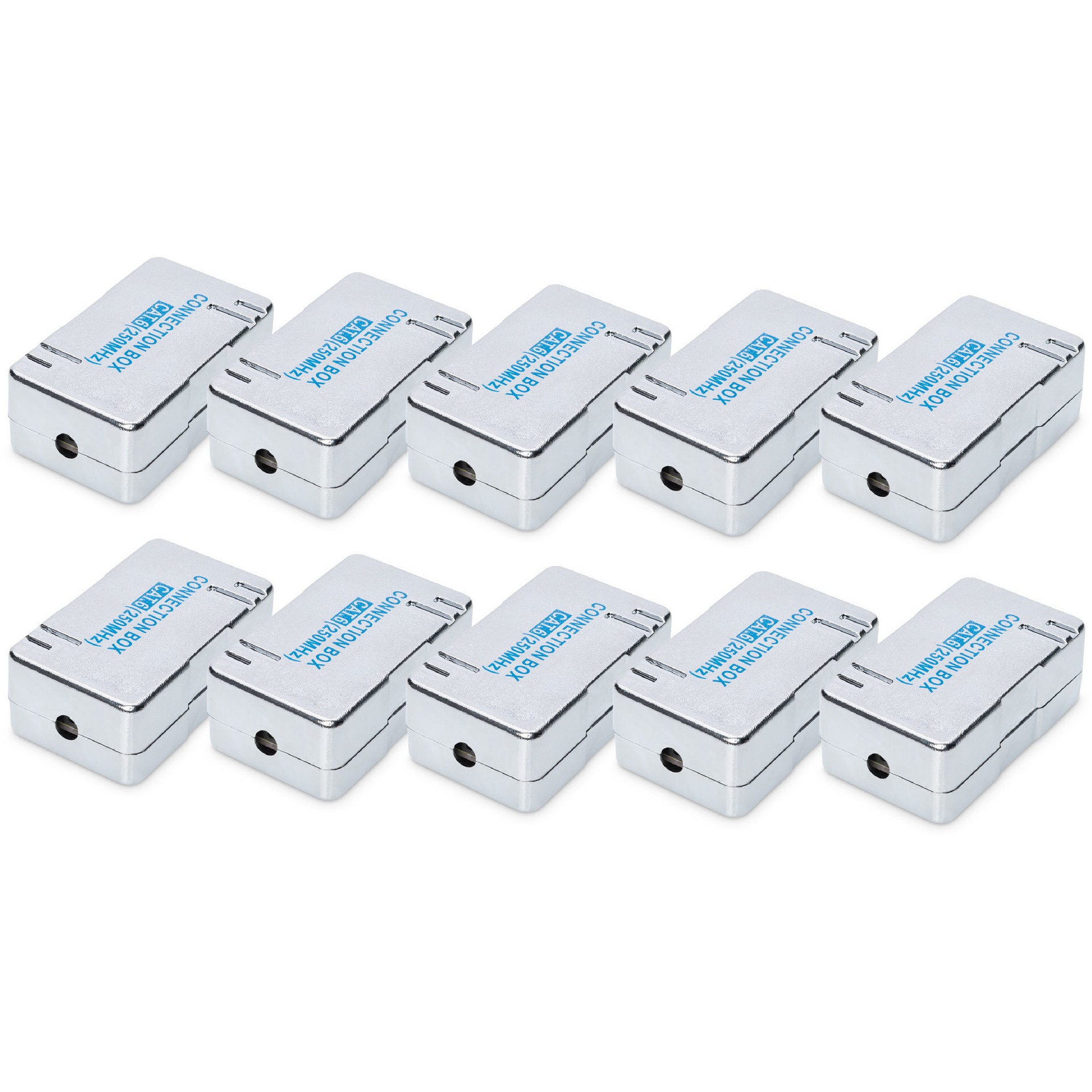 DIGITUS Verbindungsmodul CAT 6 für Twisted Pair Kabel 10 Stk