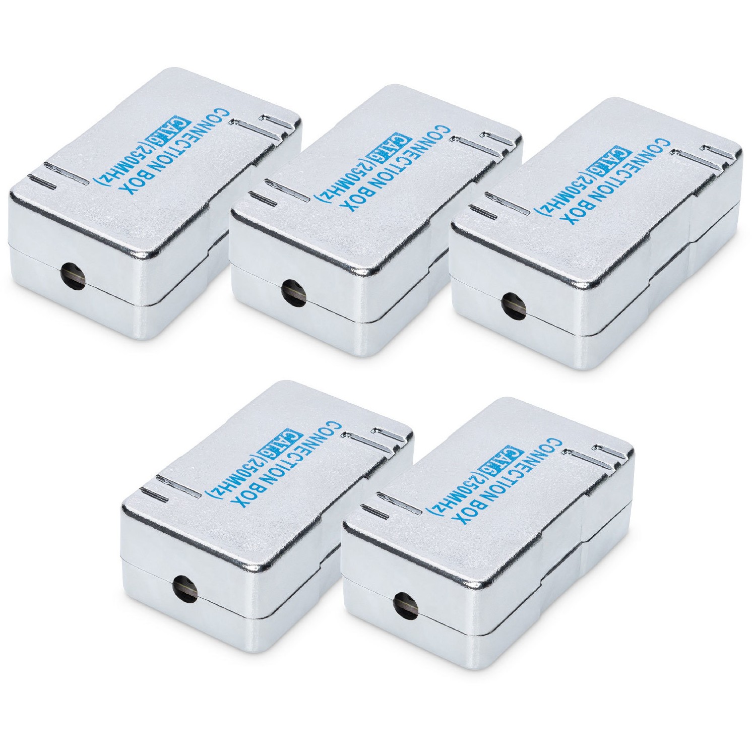 DIGITUS Verbindungsmodul CAT 6 für Twisted Pair Kabel 5 Stk