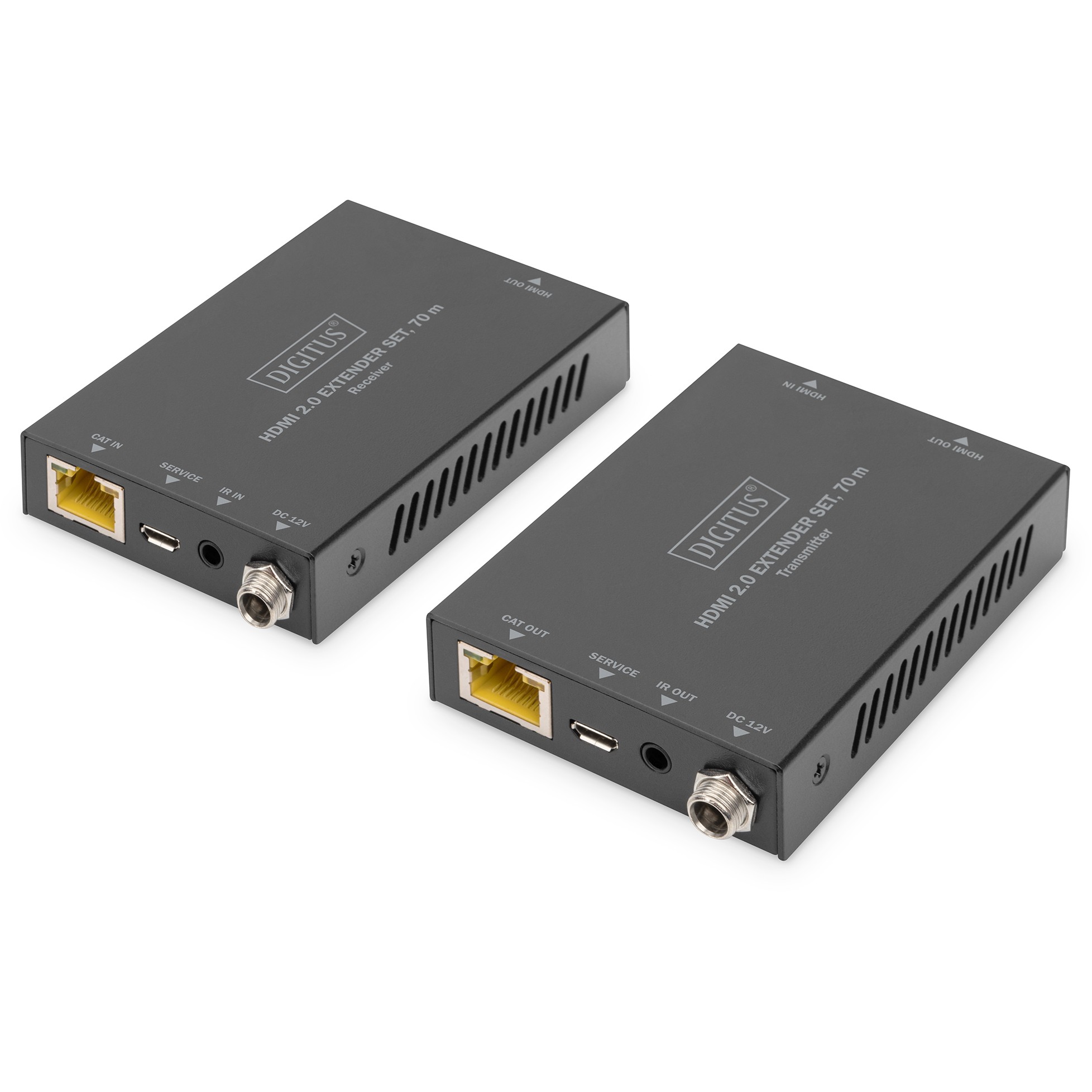 DIGITUS HDMI Extender Set. 4K/60Hz. 70m