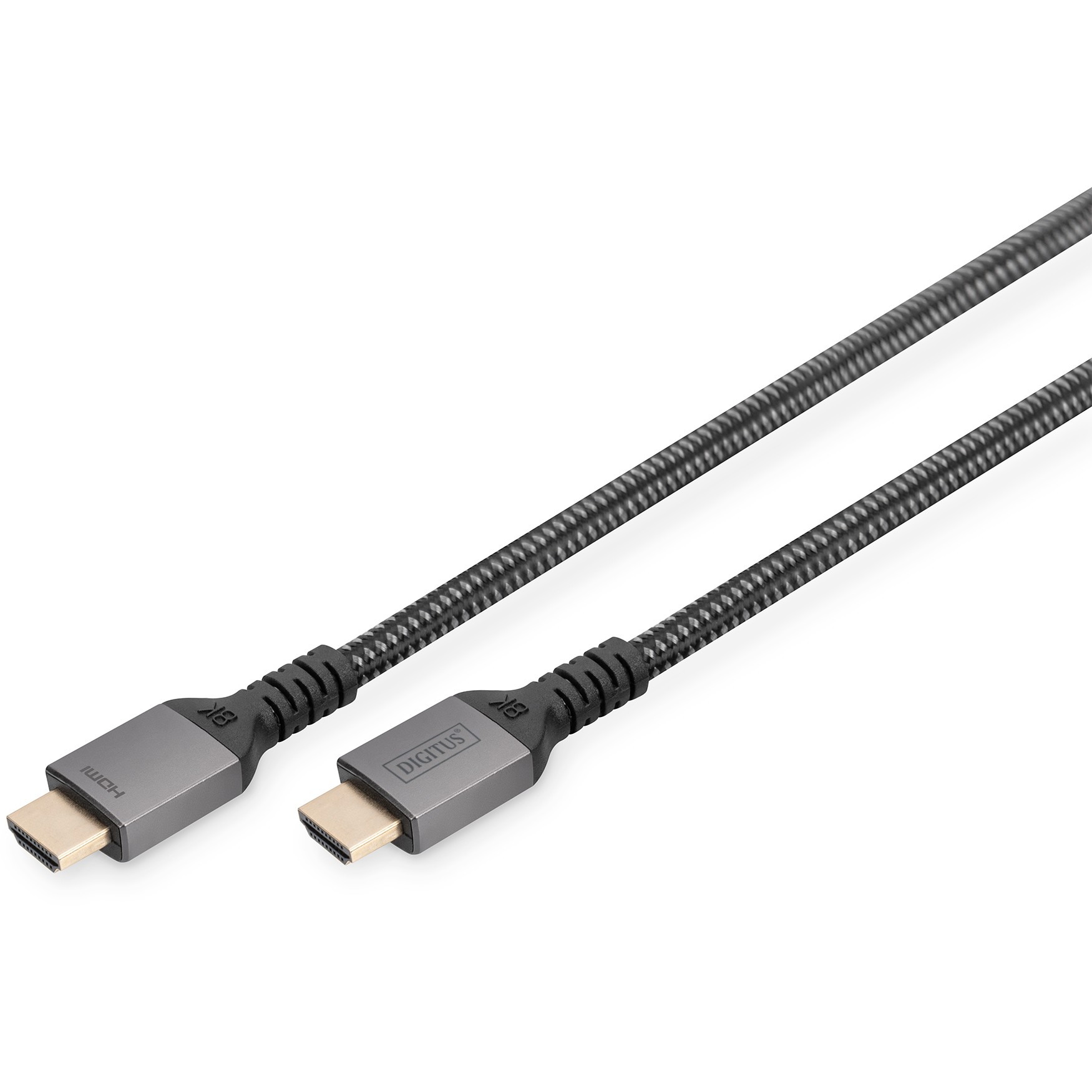 DIGITUS HDMI Kabel St./St. Nylon 3m 8K 60Hz Premium