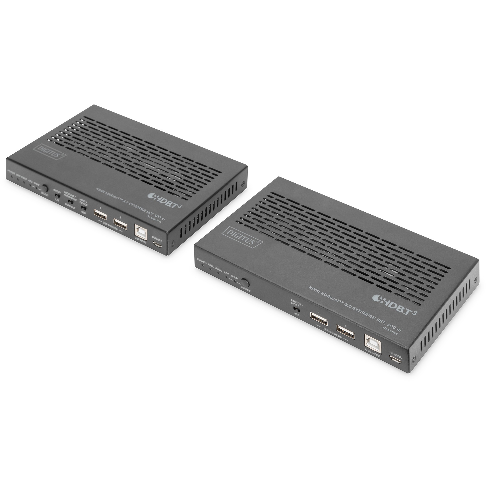 DIGITUS HDMI HDBaseT 3.0 Extender Set. 100m