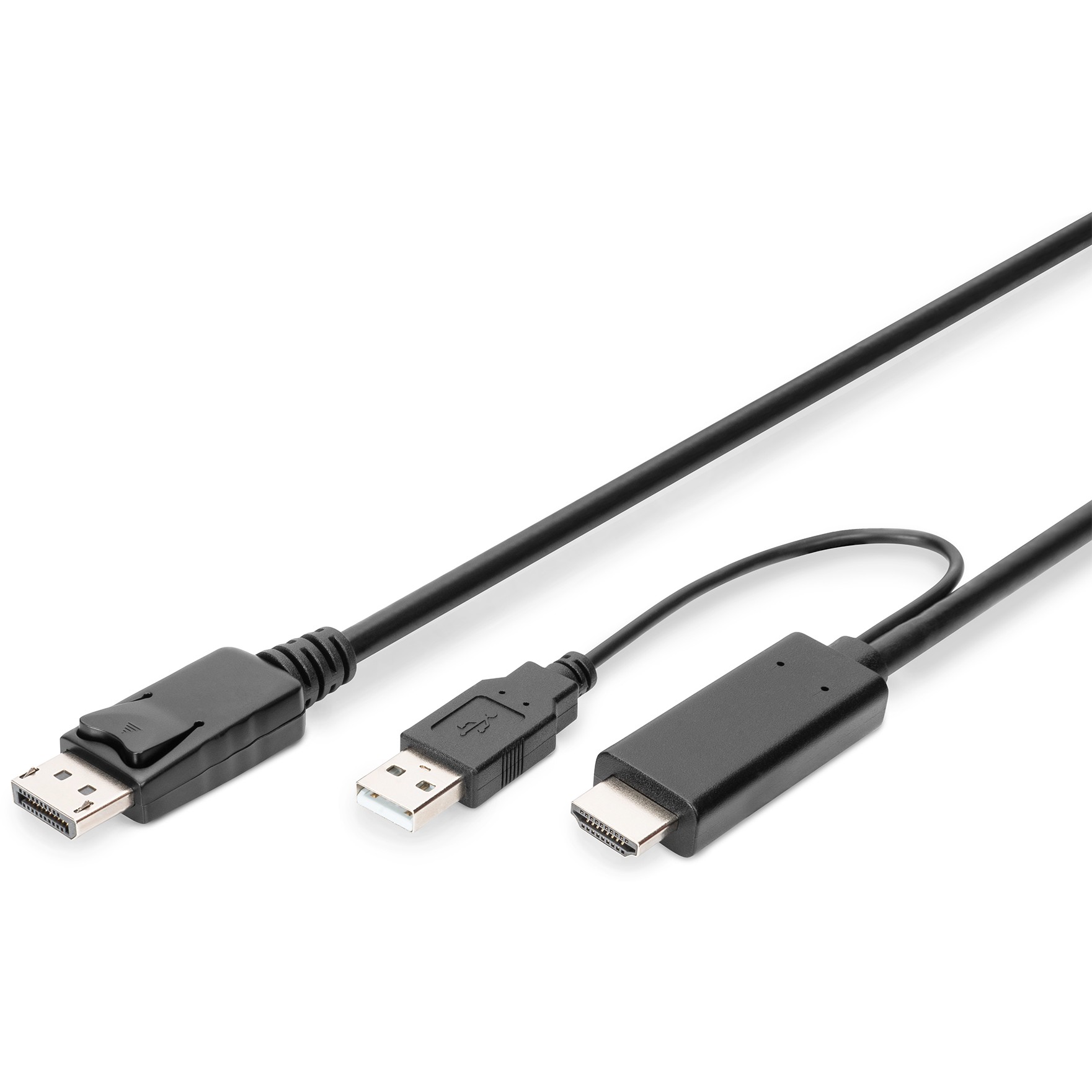 DIGITUS 4K HDMI Adapterkabel - HDMI auf DisplayPort 2m