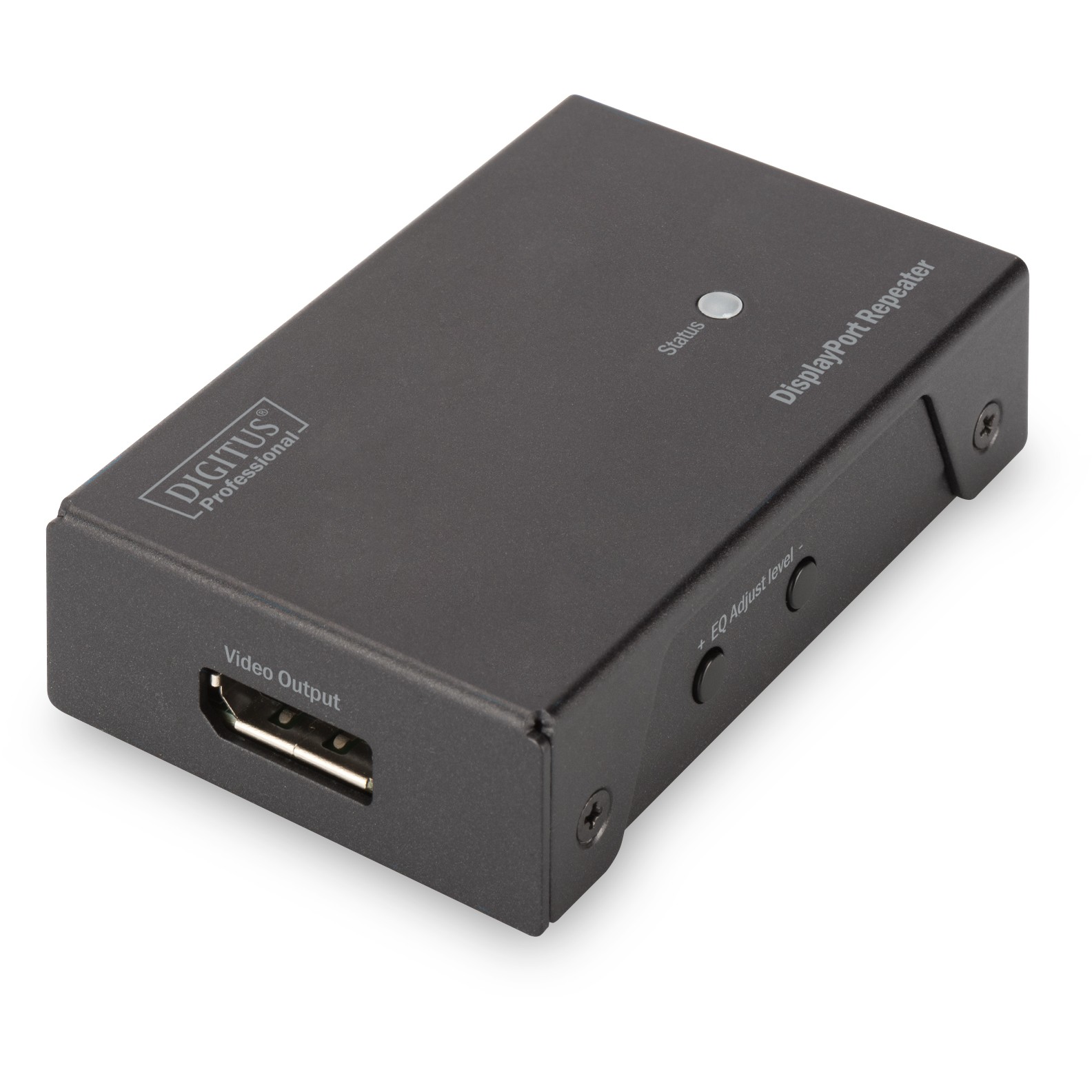 DIGITUS DP-Repeater bis 20m FullHD bis 13m UHD 4K schwarz