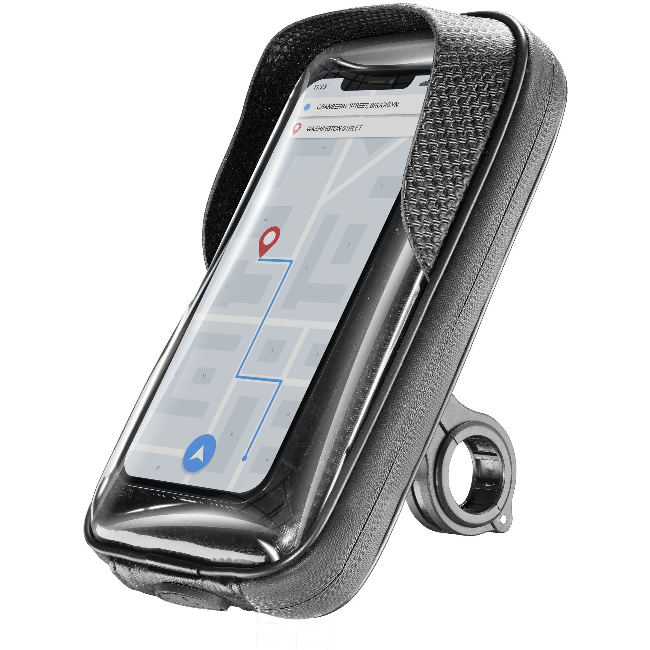 Cellularline Wasserfest Handy Halter f. Motorad. Fahrrad etc.