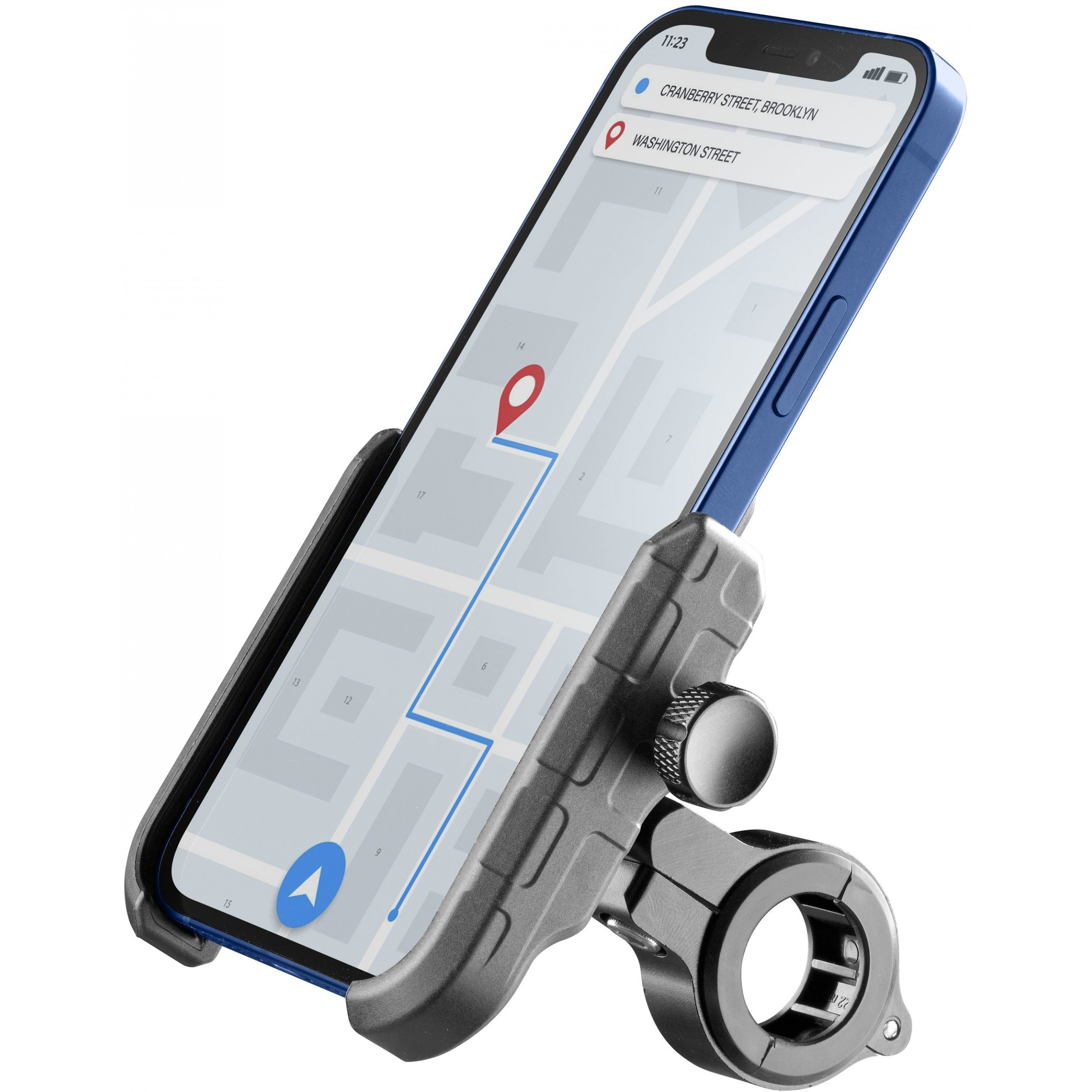 Cellularline Handy Halter f. Motorrad. Fahrrad & E-Scooter