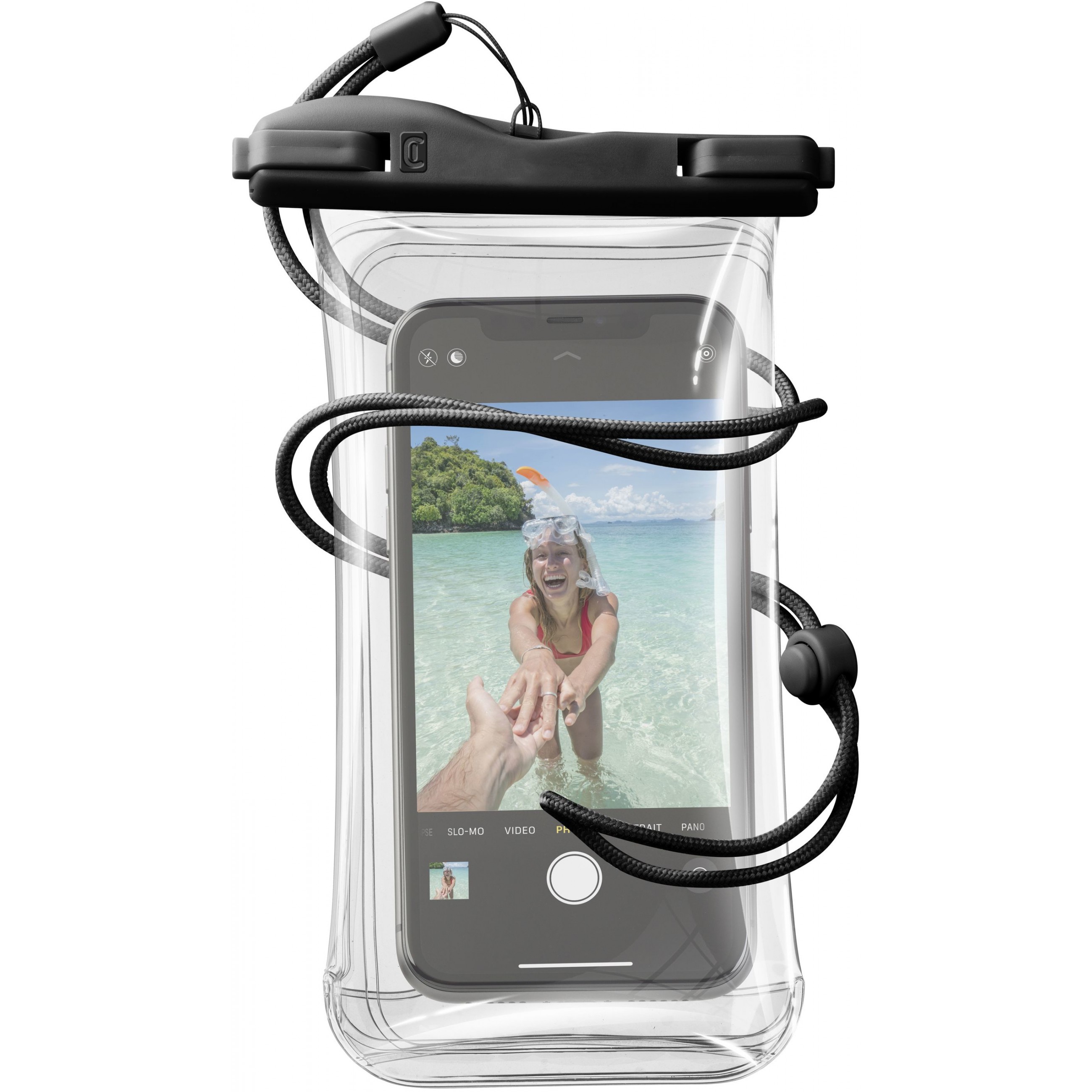 Cellularline Voyager waterproof case universal Schwarz