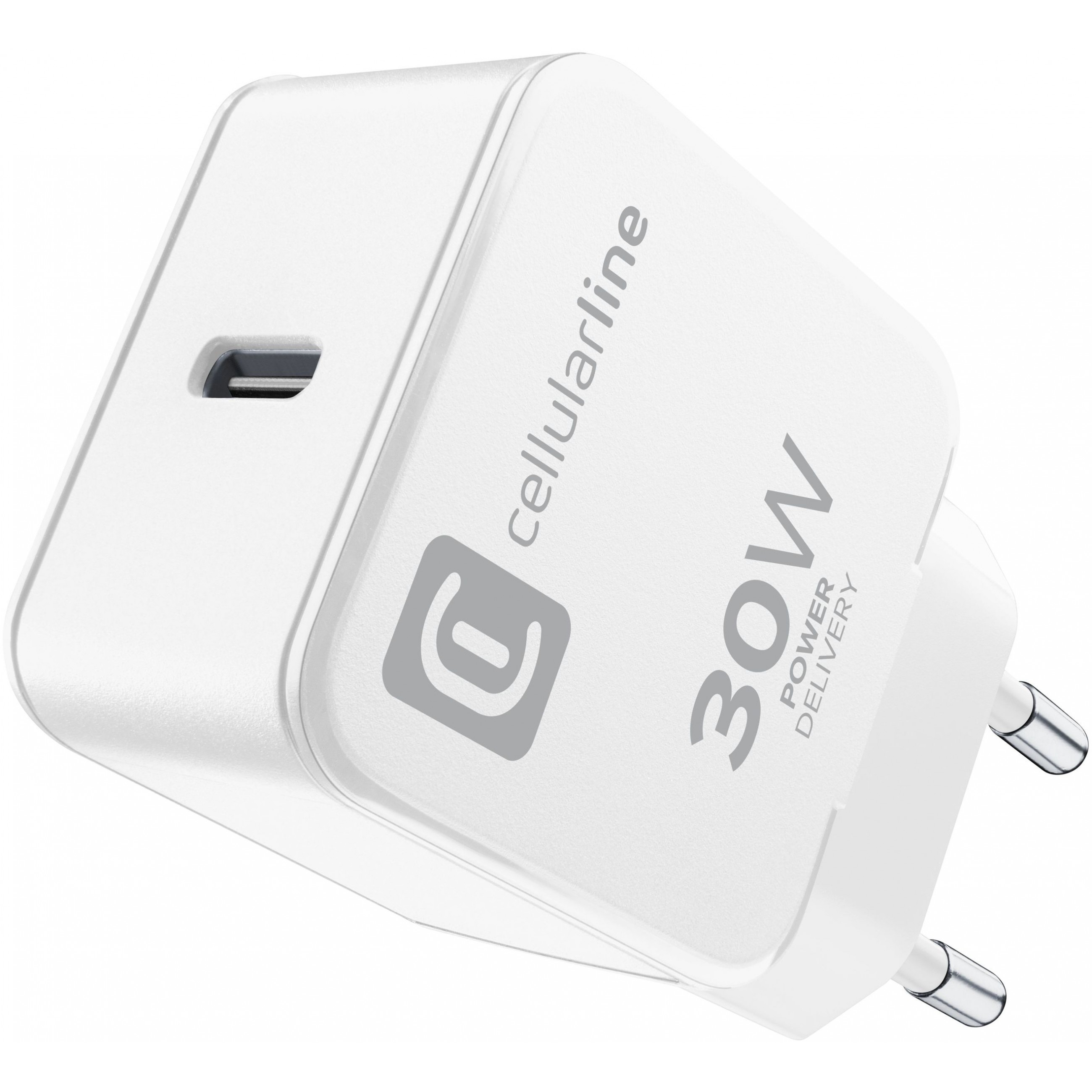 Cellularline USB Typ-C Travel Charger One 30W White