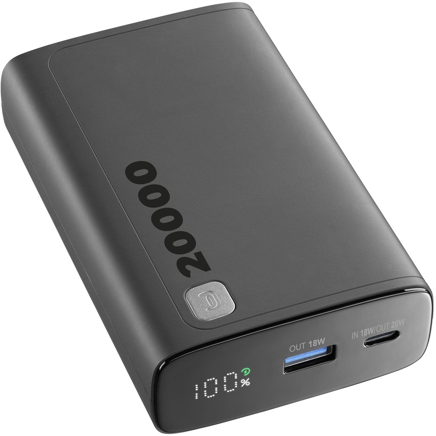 Cellularline Power Bank Elite 20000 PD Black