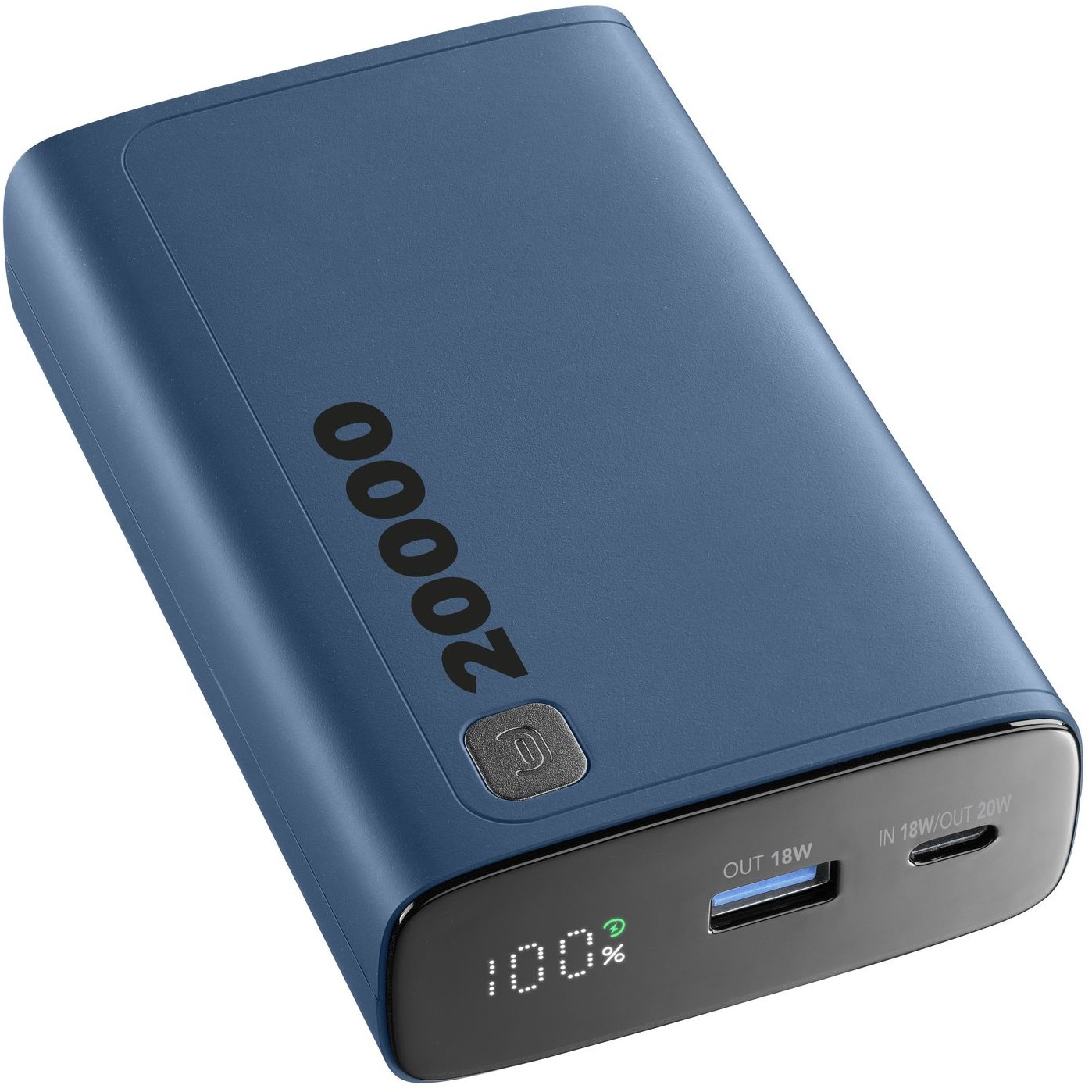 Cellularline Power Bank Elite 20000 PD Blue