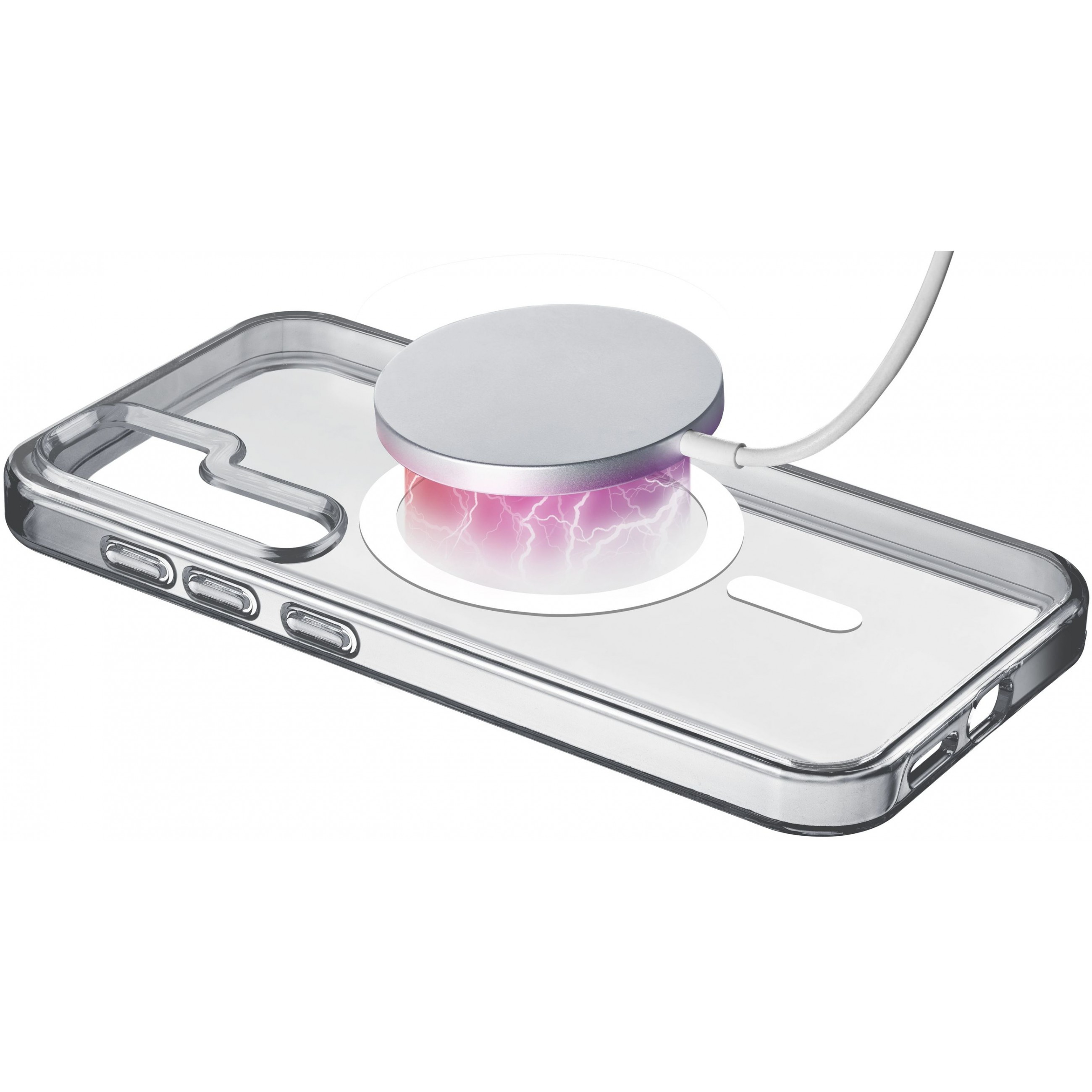 Cellularline Gloss MagSafe Case MAG fr Samsung S25+ Clear