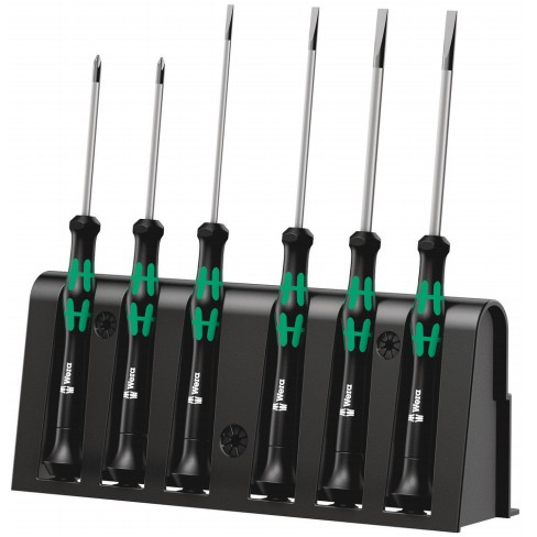 Wera Elektronik-Schraubendrehersatz + Rack 6tlg. 2035/6 A