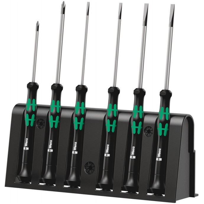 Wera Elektronik-Schraubendrehersatz + Rack 6tlg. 2035/6 B