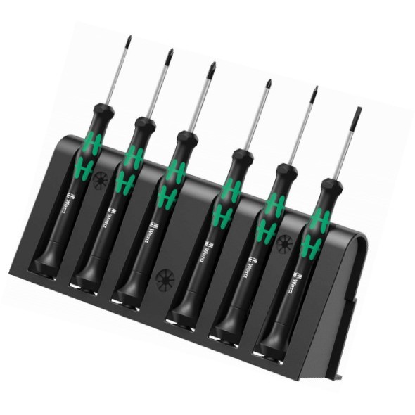 Wera Elektronik-Schraubendrehersatz + Rack 6tlg. 2050/6