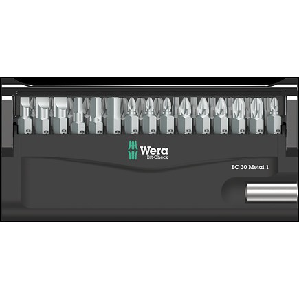 Wera Bit-Check 30 Metal 1 SB