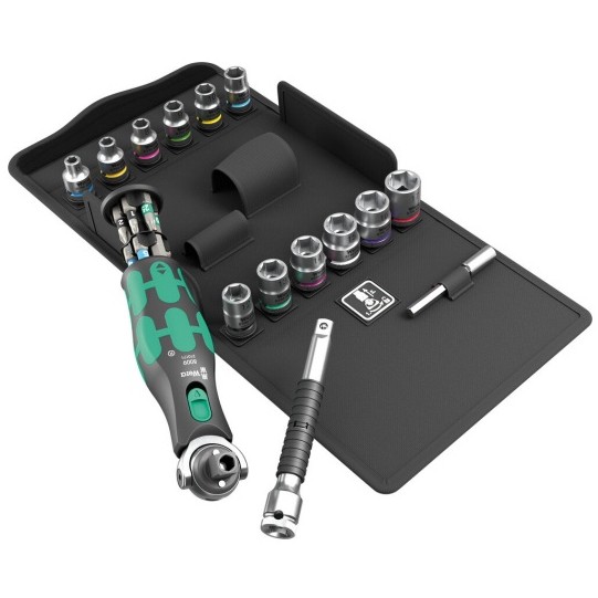 Wera Zyklop Pocket Set 3 Knarren-/Schraubendreher 27tlg.8009