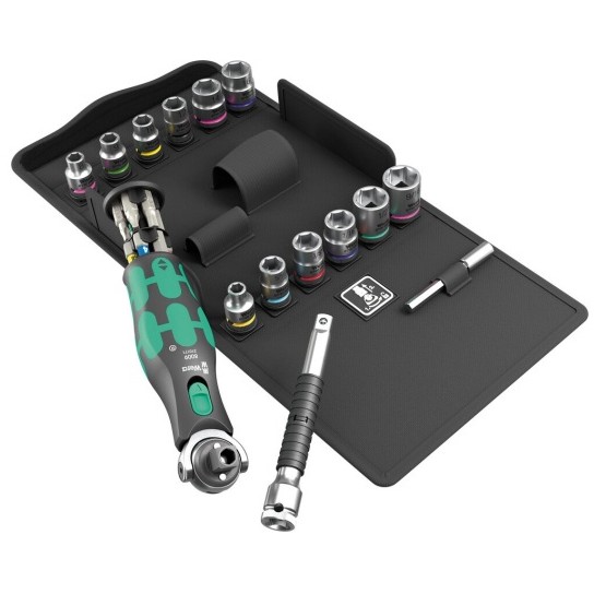 Wera 8009 Zyklop Pocket Set 4 metrisch/Imperial
