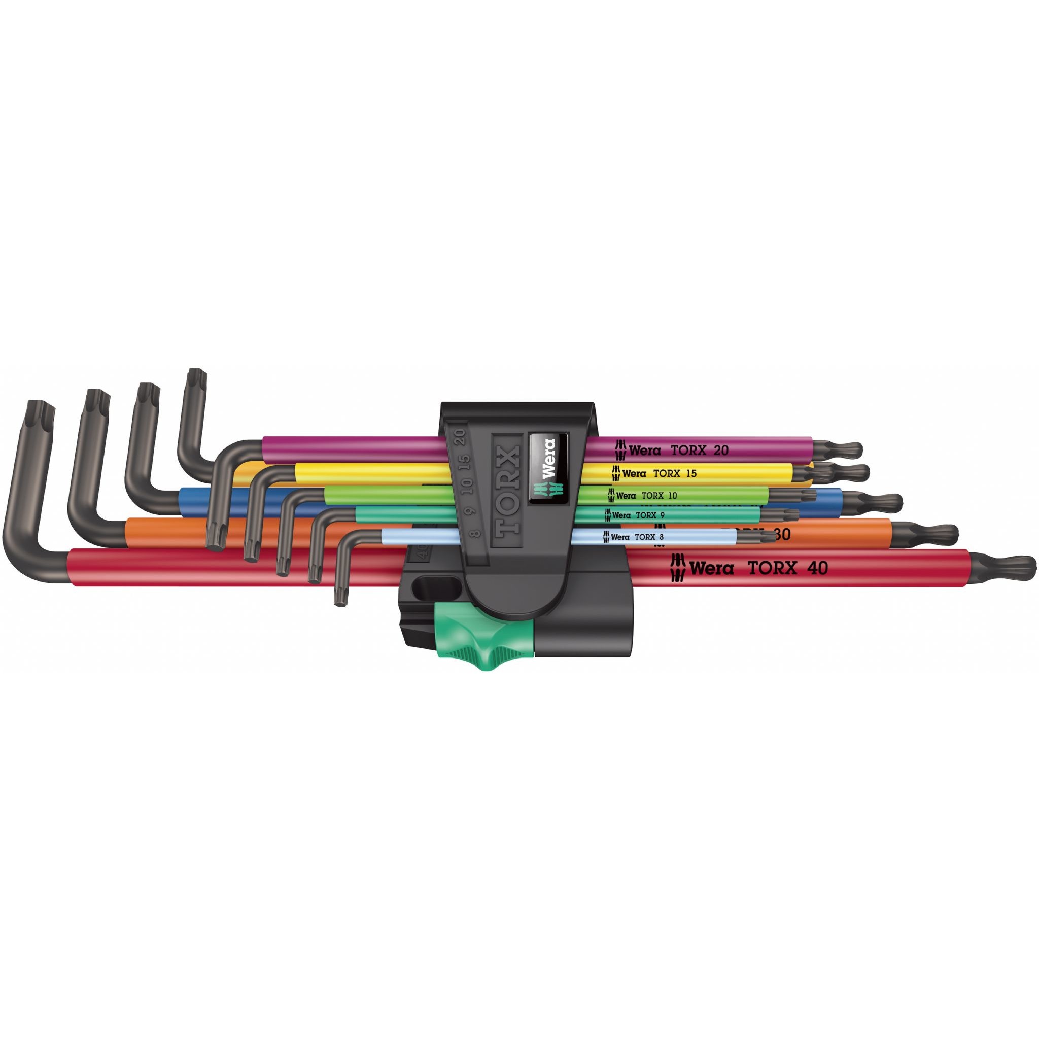 Wera 967/9 TX XL Multicolour 1 Winkelschlüsselsatz. lang