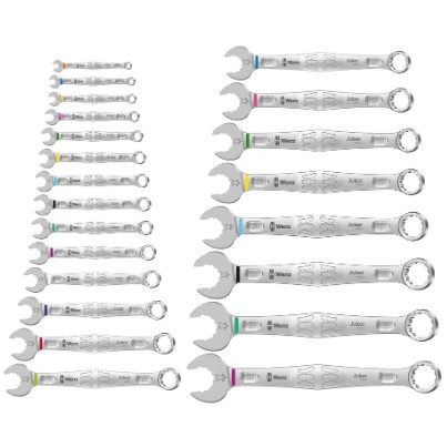 Wera 6003 Joker 22 Set 1 Ringmaulschlüssel-Satz
