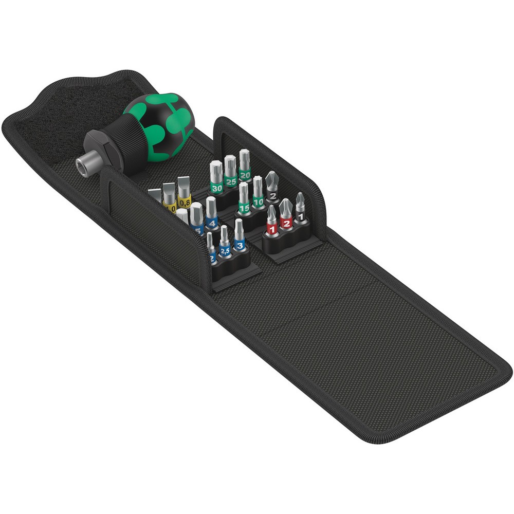 Wera Kraftform Kompakt Stubby 1 Bits-Sortiment