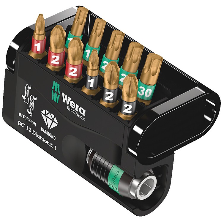Wera Bit-Check 12 Diamond 1 Bits-Sortiment