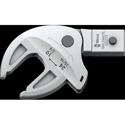 Wera 7880 Joker XL Selbstju Einsteck-Maulschlüssel SW 19-24