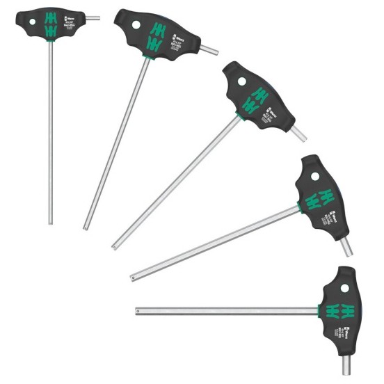 Wera 454/5 HF SHK Set 1 Schraubendreher Quergriff Hex-Plus