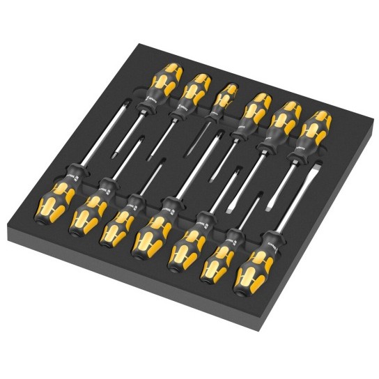 Wera 9714 Schaumstoffeinlage Der Schraubmeißel Dreher Set 1