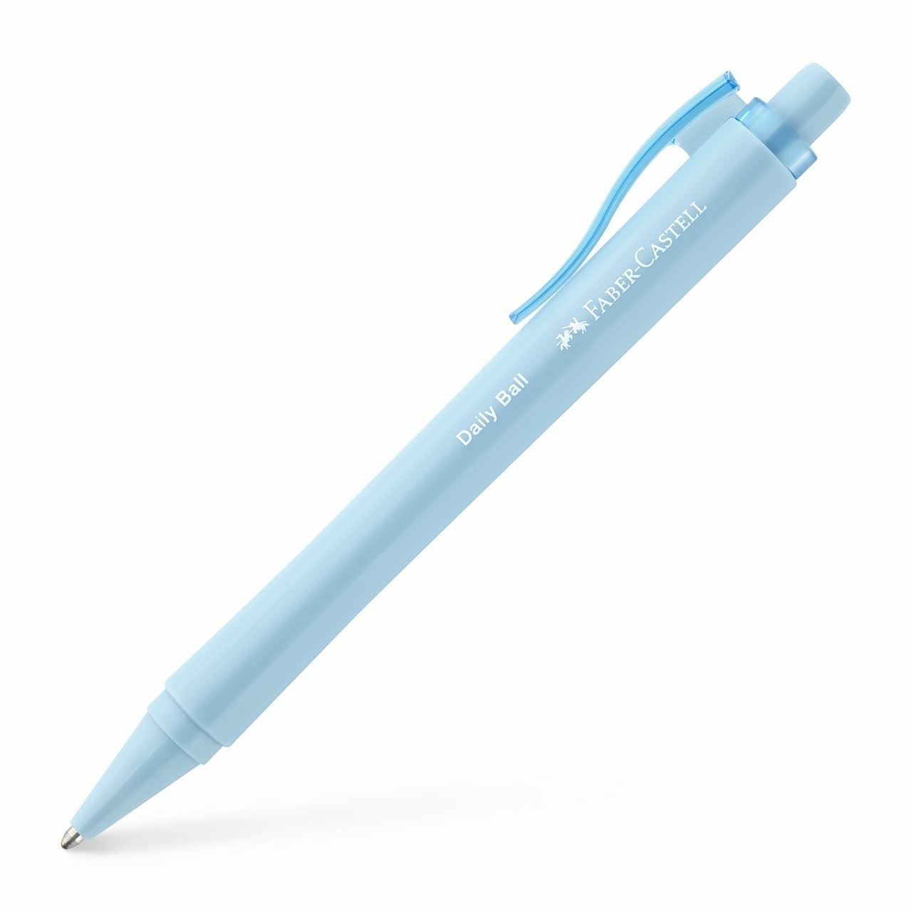 FABER-CASTELL Kugelschreiber Daily Ball XB sky blue 10er