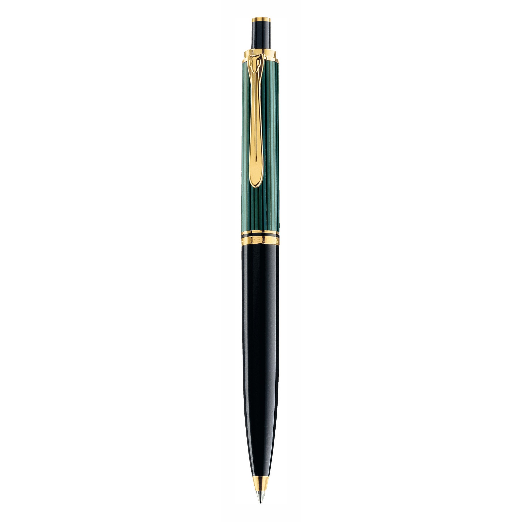Pelikan Kugelschreiber K400 Schwarz-Grün Geschenkbox