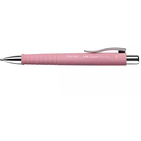 FABER-CASTELL Kugelschreiber Poly Ball XB rosé