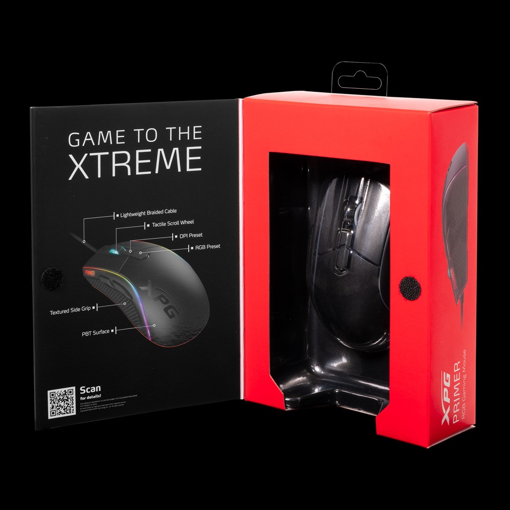 Gaming Maus XPG PRIMER schwarz retail