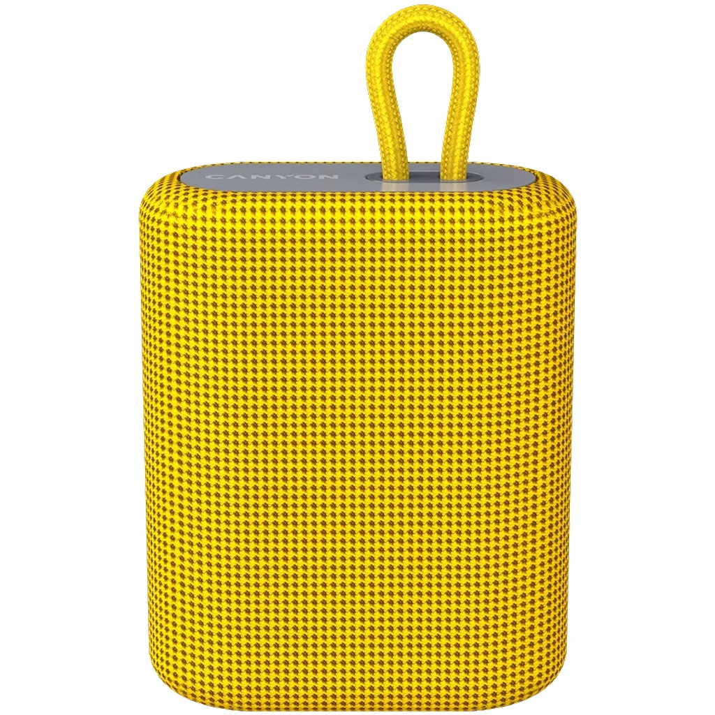 Canyon Bluetooth Speaker BSP-4 TF Reader/USB-C/5W yellow retail
