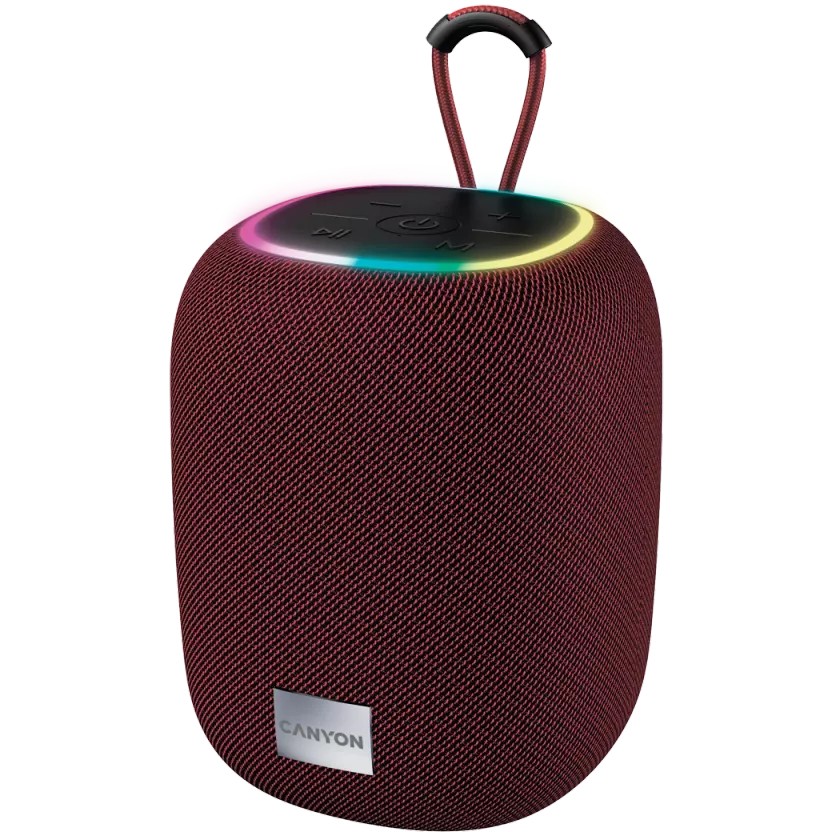 Canyon Bluetooth Speaker BSP-8 TF Reader/USB-C/10W red retail